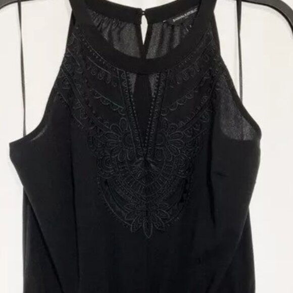 Banana Republic Factory Embroidered Halter Jumpsuit - Picture 2 of 4